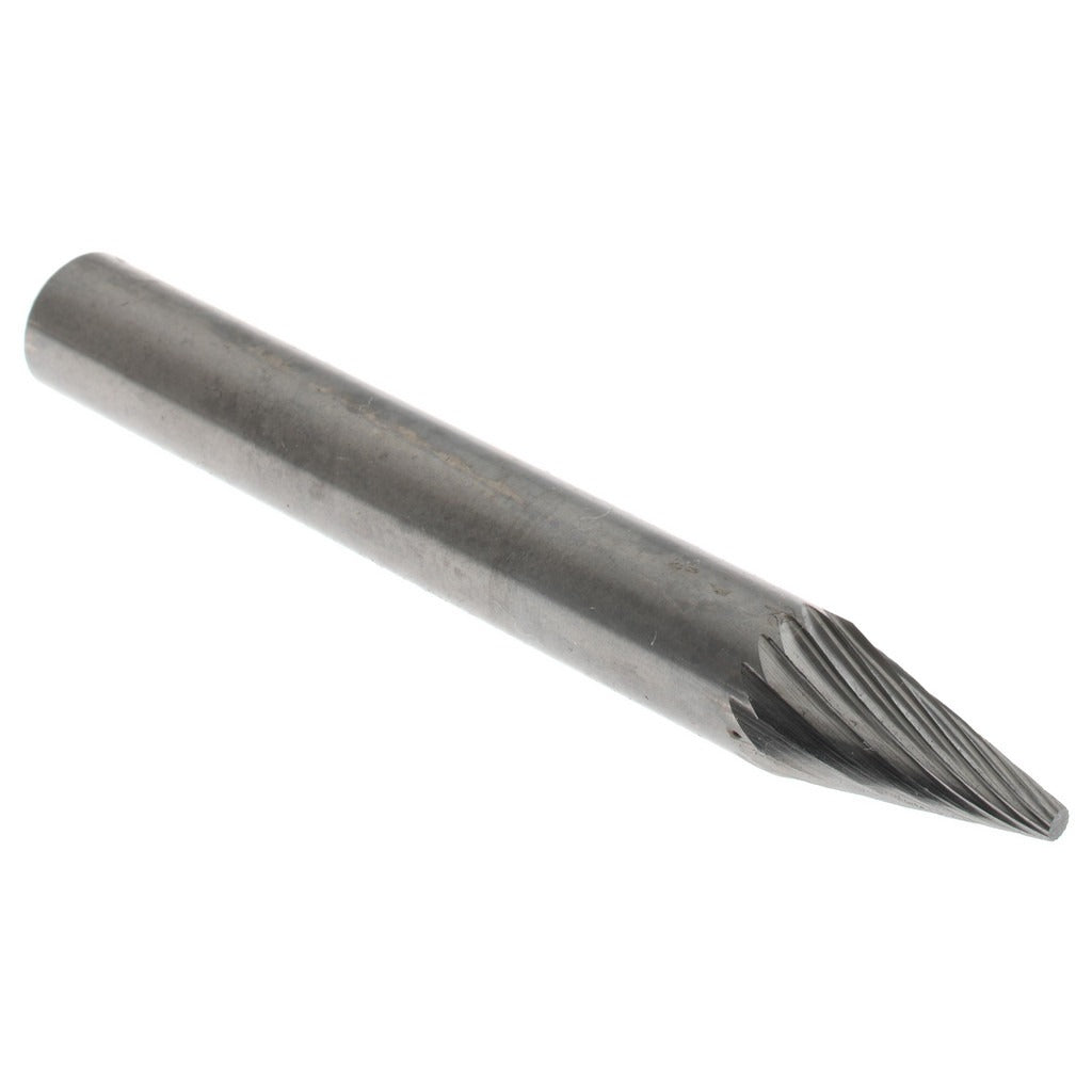 HERTEL Hertel SZ20012C Abrasive Bur Cone 1/4 Inch Shank Solid Carbide