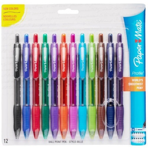 PAPER MATE Paper Mate PAP1788863 Retractable Ballpoint Pen 12 Pack