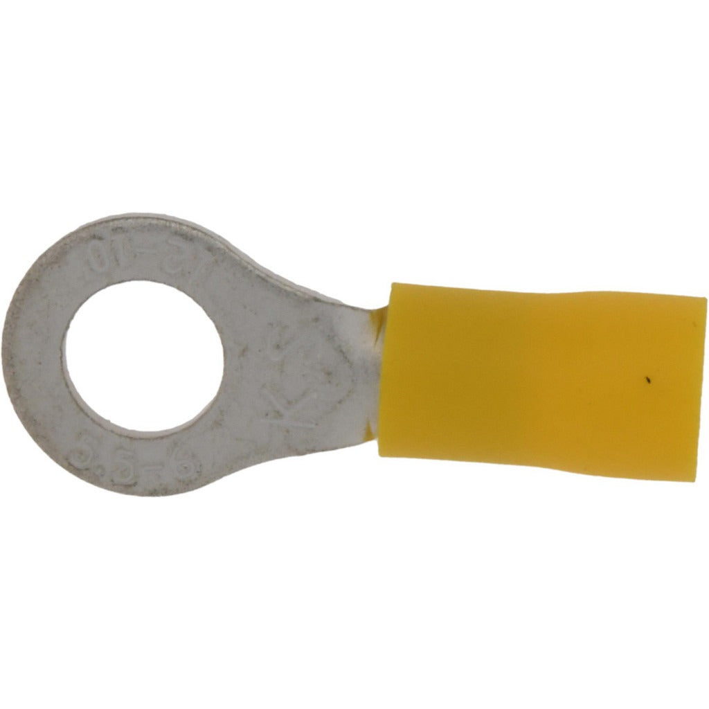 VALUE COLLECTION Value Collection RV5-6 Ring Terminal 12-10 Awg Crimp 1/4 Stud 25pk