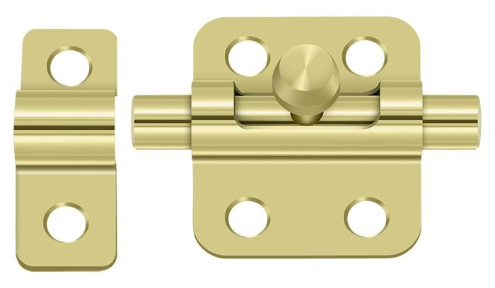 DELTANA Deltana 2BBU3 Barrel Bolt 2 Inches Bright Brass