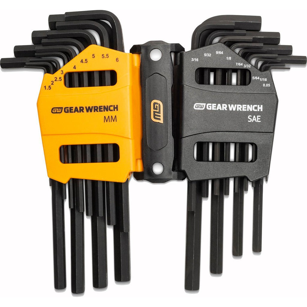 GEARWRENCH Gearwrench 83504 Hex Key Set Metric Sae L-handle