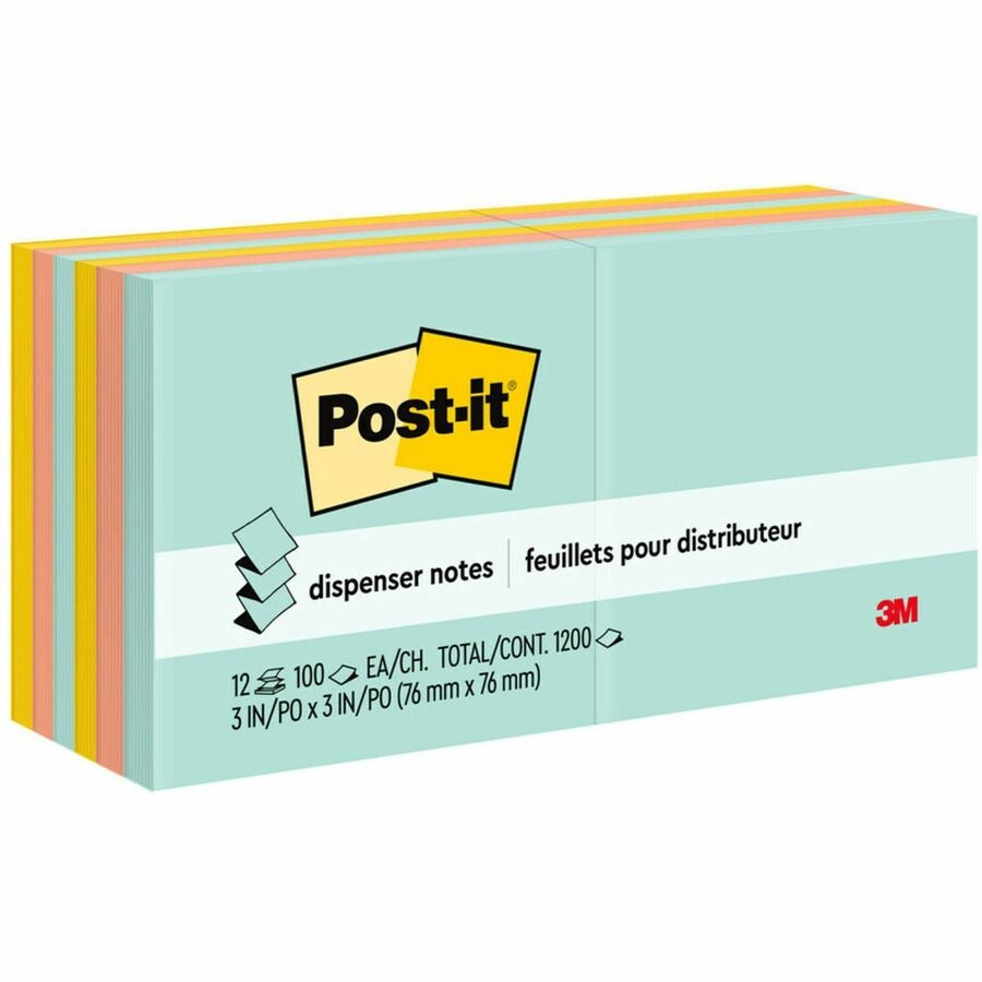 3M 3M MMMR33012AP Post-it Dispenser Notes 3 x 3 (12 Pack) R330-12AP