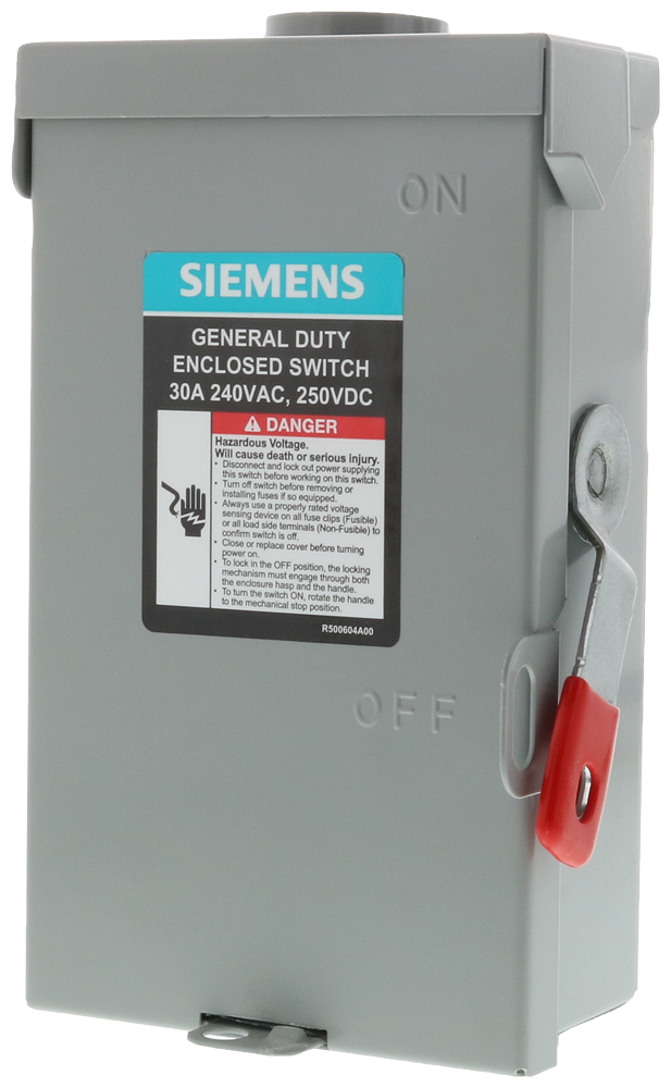 Siemens GNF321RLA GDSS NF 3P3W 240V 30A N3R OSIZE SERIES A