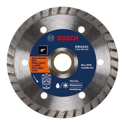 BOSCH Bosch DB442C Turbo Rim Diamond Blade 7/8 Inch