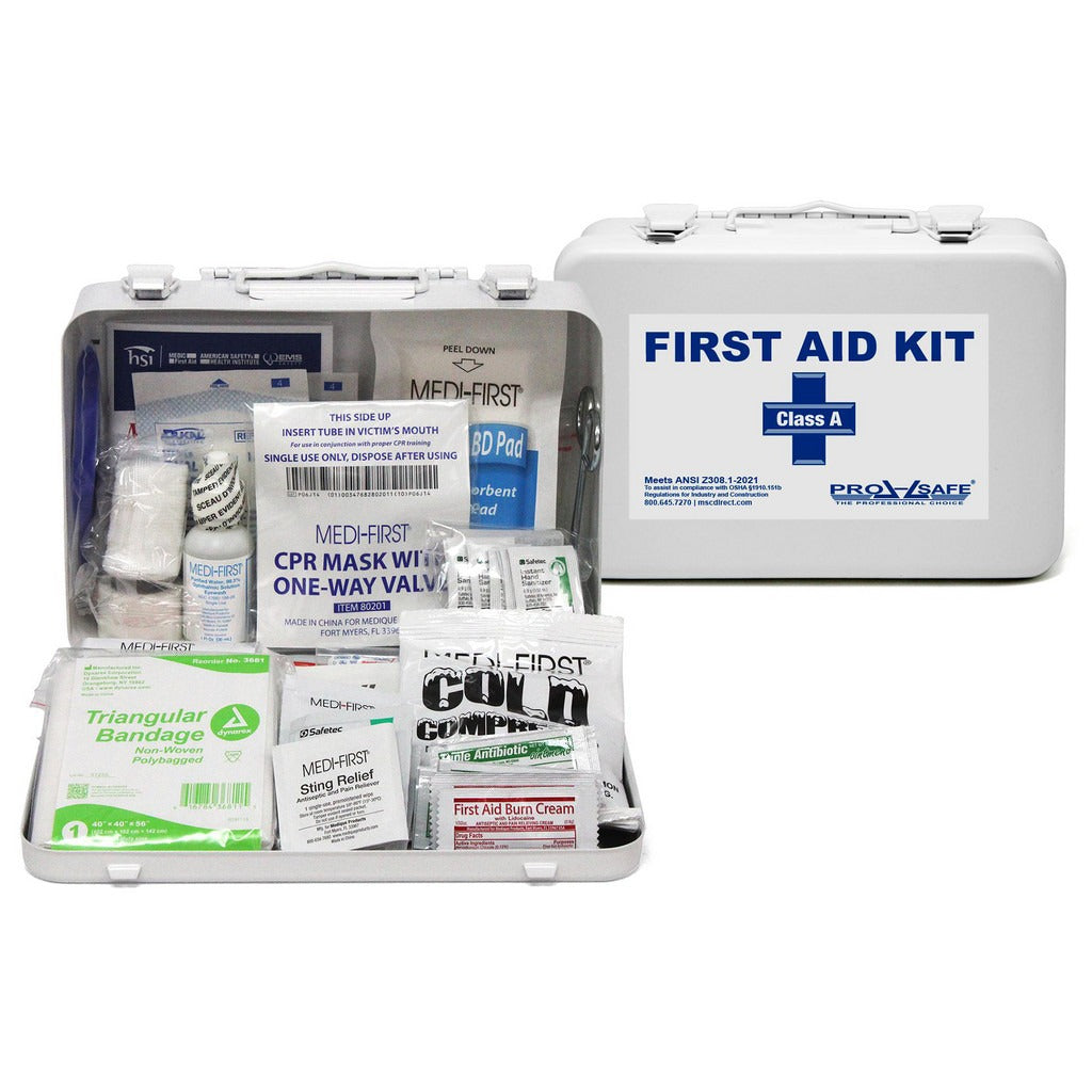 PRO-SAFE Pro-safe PS821ANSI 146 Piece First Aid Kit 10 Person