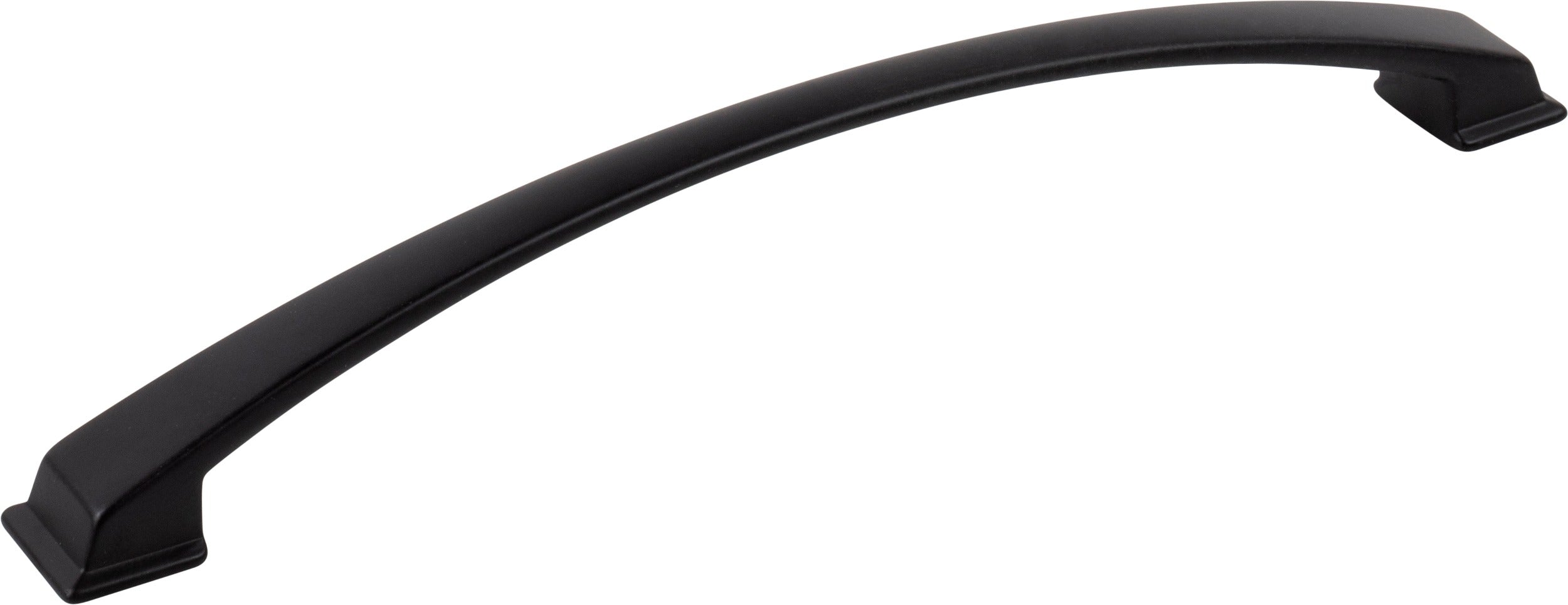 JEFFREY ALEXANDER Jeffrey Alexander 944-224MB Arched Cabinet Pull Matte Black