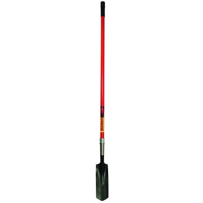 RAZOR-BACK 47138 Trenching/Ditching Shovel 11-1/2 inches x 4 inches Open-Back/Reversed Step Blade 54 inches Fiberglass Handle