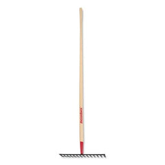 Razor-Back 63112 Level Rake Steel 14 Tines 66 in Straight American Hardwood Handle