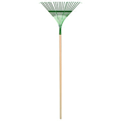 Union Tools 64430 Leaf Rake Steel Blade 22 Inches Hardwood Handle 48 Inches