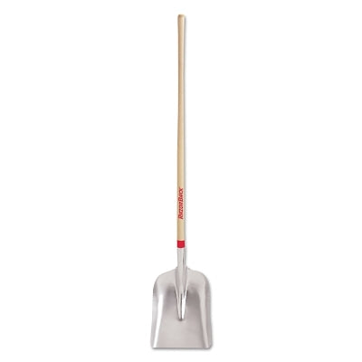 Razor-Back 79806 General Purpose Aluminum Scoop with Wood Handle 46 inches