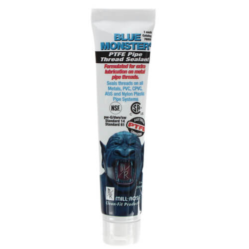 Blue Monster 76000 Thread Sealant Compound with PTFE 2 oz Squeeze Tube