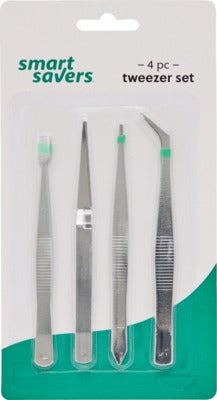 BSC PREFERRED Bsc Preferred HW077 Tweezer Set 4 Piece