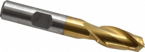 CLEVELAND CONTROLS Cleveland C33766 Square End Mill 13/32 in 2 Flute Hss Tin