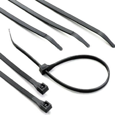 GARDNER BENDER Ecm Industries Llc 46-308UVBMN Black Nylon Cable Ties 1000 Pack