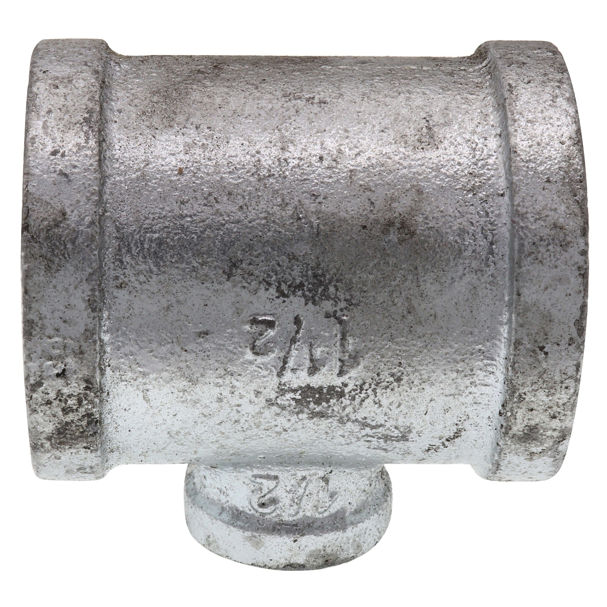 EVERFLOW Everflow GMRT1201 Reducing Tee Galvanized Malleable (1-1/2 inches x 1/2 inches)