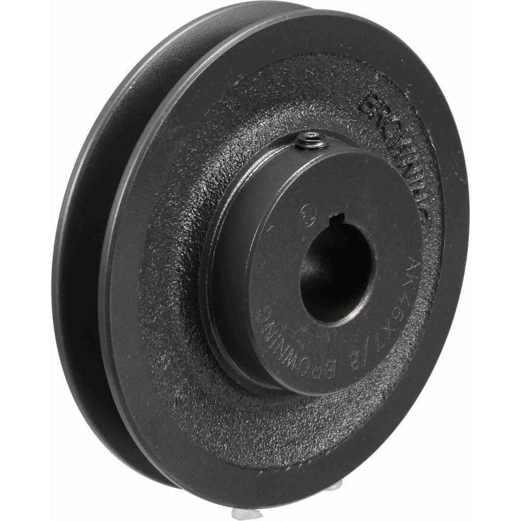 BROWNING Browning 1026558 Single Groove Sheave 4.6 in Od Cast Iron