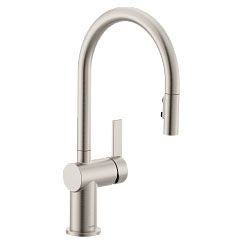 Moen 7622SRS Cia Pulldown Faucet Power Spot Resist Stainless One-Handle Pulldown Kitchen Faucet