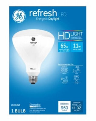 GE G E Lighting 46329 BR40 Led Bulb 11W Daylight 6-pack