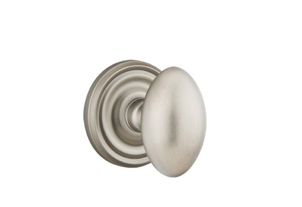 EMTEK Emtek 8200EUS15A Egg Knob Privacy Set Pewter Finish