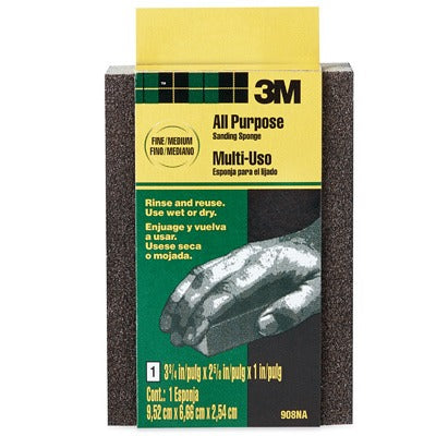 3M 3M Company 907-ESF Extra Fine Fine Flexible Sanding Sponge