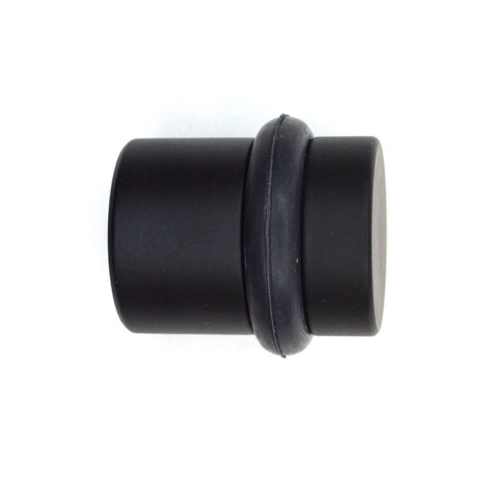 EMTEK Emtek 2257US19 Cylinder Floor Bumper Flat Black