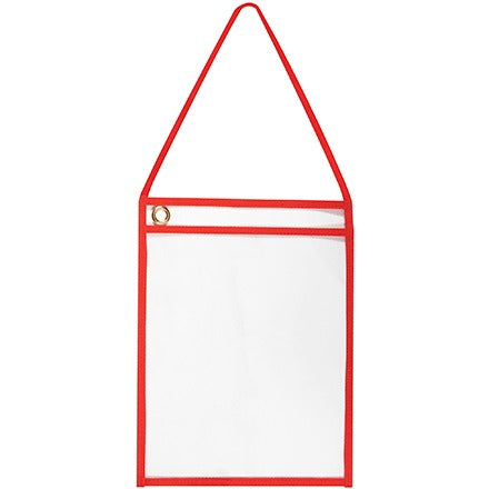 BSC PREFERRED Bsc Preferred JTH126 Clear Label Holder Hanging Strap 15 Pack