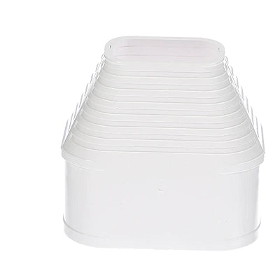TRANE Trane 86107 Slimduct End Fitting White Pvc