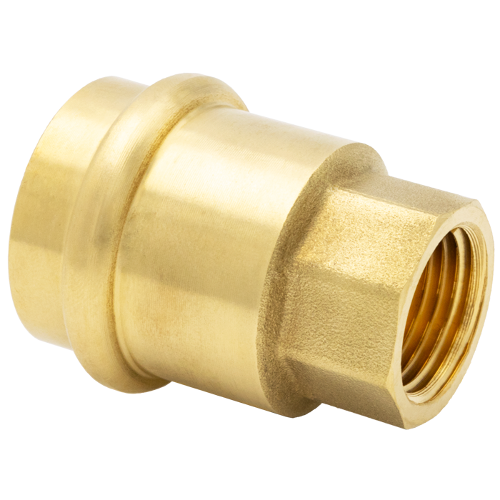 LEGEND VALVE Legend Valve 450-734P LegendPress Adapter 1 in Press x 3/4 in FNPT