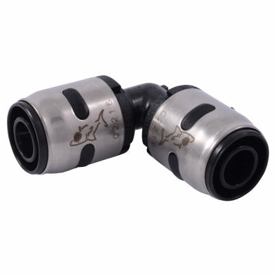 SHARKBITE Sharkbite/cash Acme K248A 90 Degree Push Connect Elbow 1/2 in