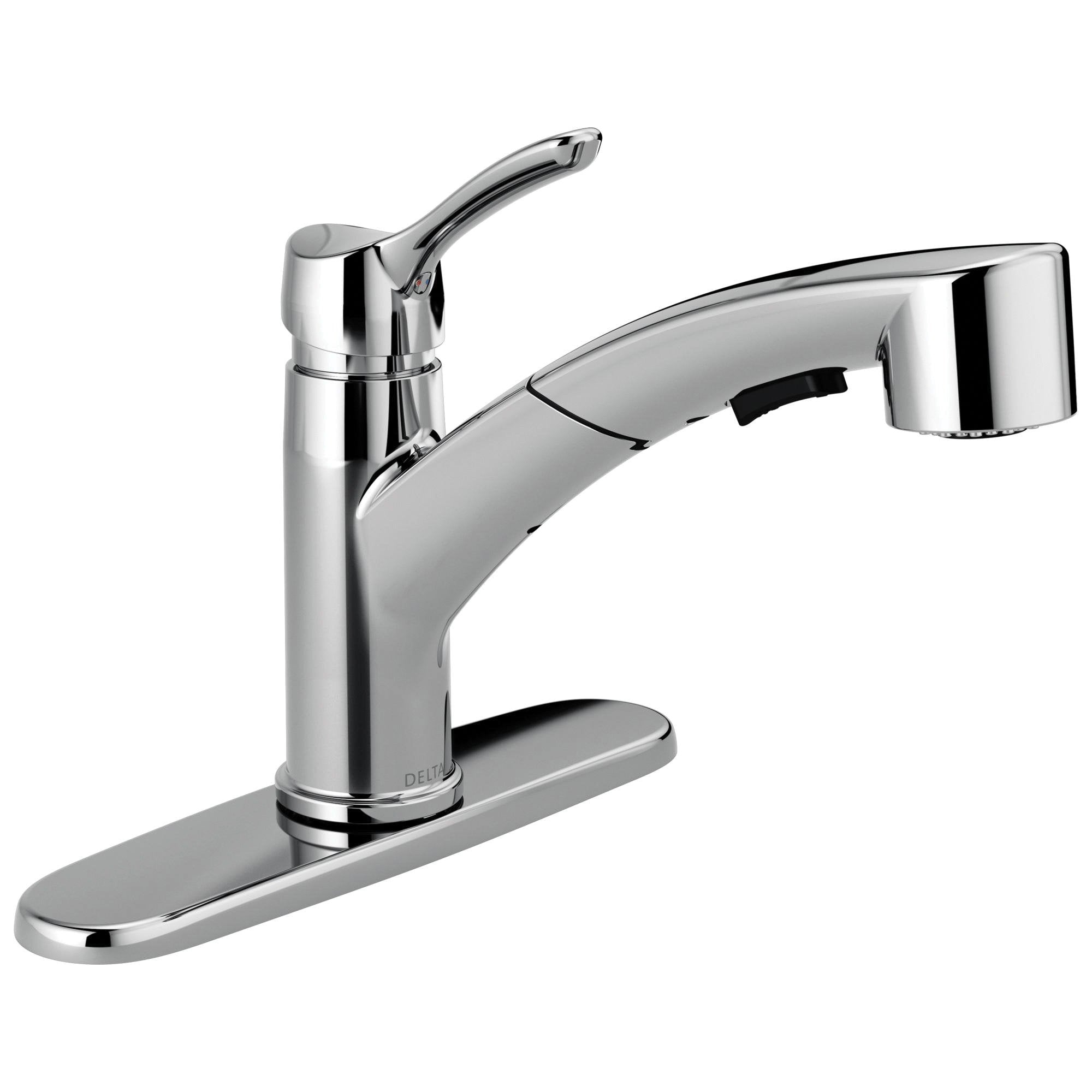 DELTA Delta 4140-DST Collins Single-Handle Pull-Out Kitchen Faucet 1.8 GPM (8-Inch Spread 120 Degree)