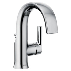 Moen S6910 Doux Single Handle Monoblock Bathroom Sink Faucet in Chrome