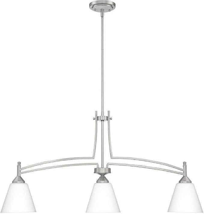 QUOIZEL Quoizel BLG338BN Billingsley Blueprint Island Chandelier 100W (3-Light)