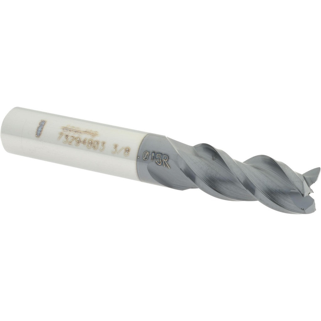 ACCUPRO Accupro 12179338 Corner Radius End Mill 3/8 in 3 Flute