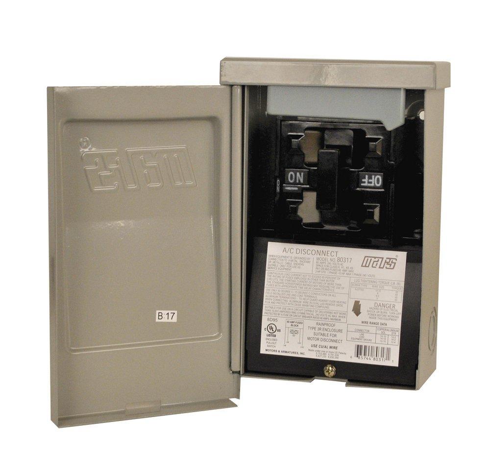 MARS 83917 60A Fusible Pullout Disconnect with Surge Protection