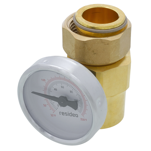 RESIDEO Resideo AM1-TEMPGAUGE Temp Gauge Adapter 1/2 in (AM1-TG100-US-LF)