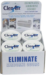 Nu Calgon 61001 ClenAir 0.5 lb. Odor Neutralizer Tub Display Box