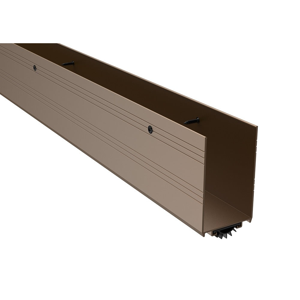 PEMKO Pemko 221DV36 Door Shoe Vinyl 36 Inches Dark Bronze