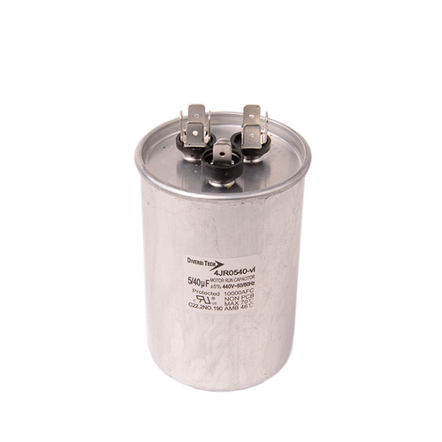 DIVERSITECH Diversitech 4jr0540 Dual Run Capacitor 40+5 Mfd 440V