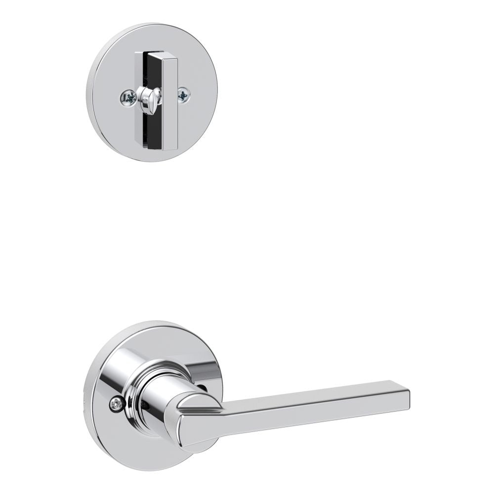 KWIKSET Kwikset 966CSLRDT-26.UNIV Casey Lever Handleset Trim Chrome