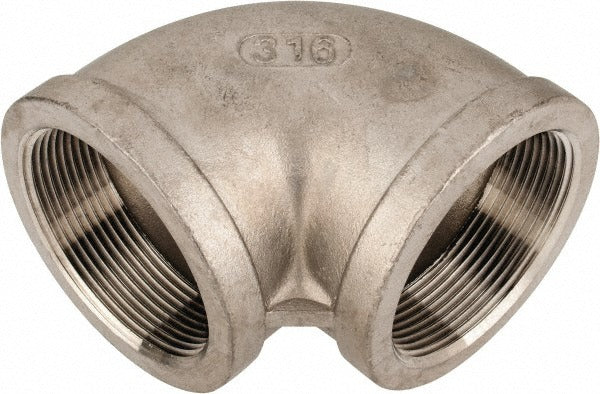 VALUE COLLECTION Value Collection 6LB902 90 Degree Pipe Elbow 2 in 316 Ss