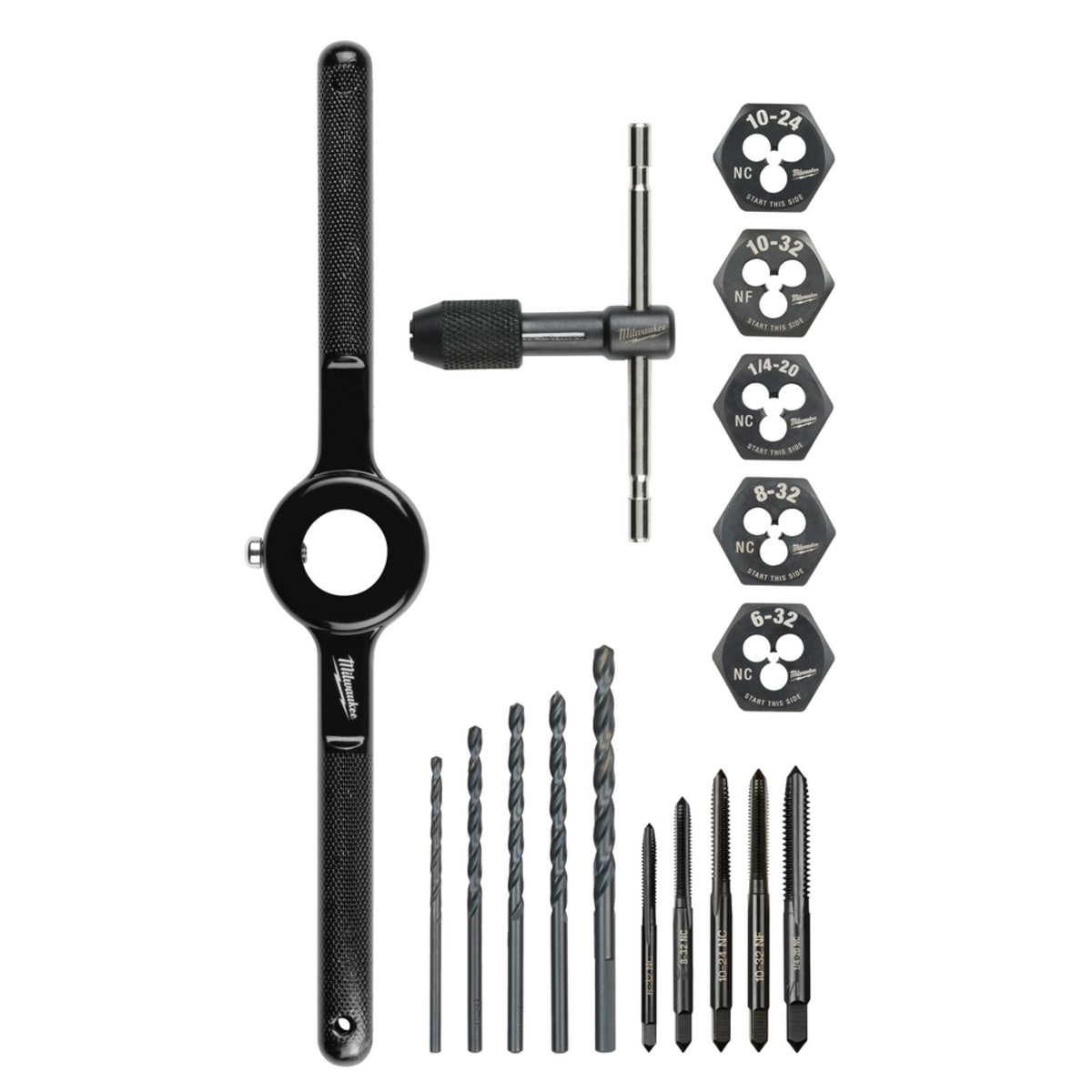 Milwaukee Tool 49-22-5600 17PC SAE TAP AND DIE SET