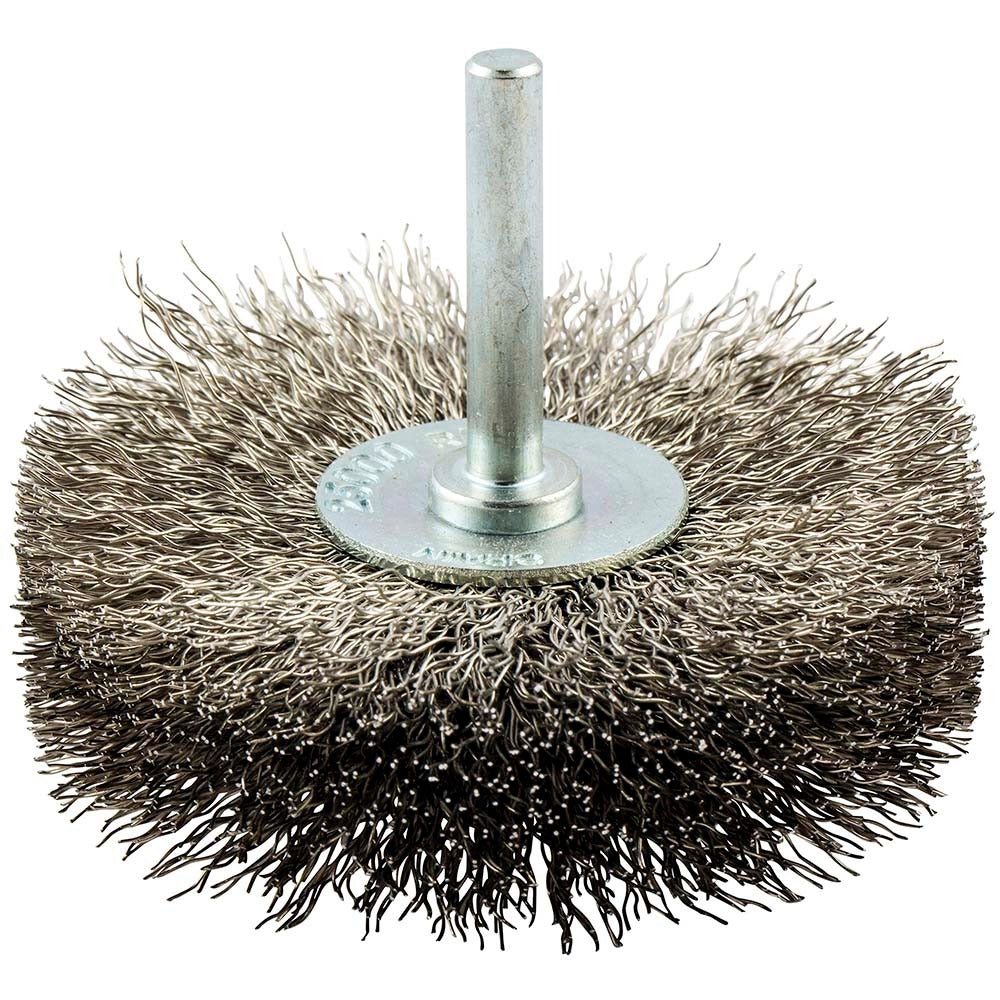 NORTON Norton 69957370131 Wheel Brush 3in Crimped Stainless