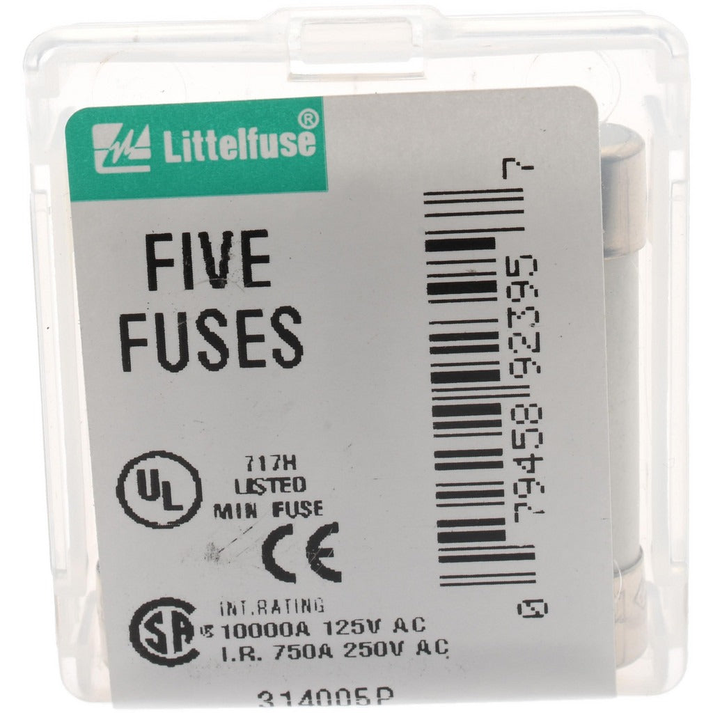 VALUE COLLECTION Value Collection BD-29758 Cartridge Fast-acting Fuse 5A 250V