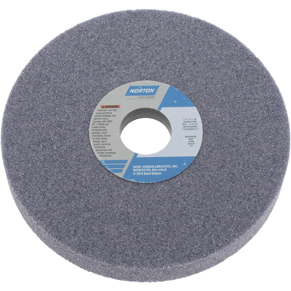 NORTON Norton 66252942689 Surface Grinding Wheel 46 Grit 7 in