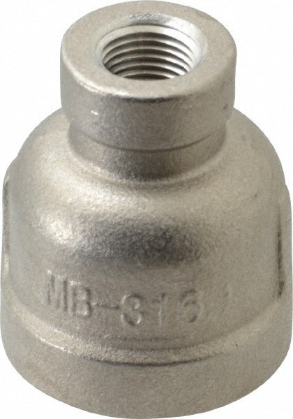 MERIT BRASS Merit Brass K612-0802 Pipe Reducer 316 Ss Fnpt 150 Psi