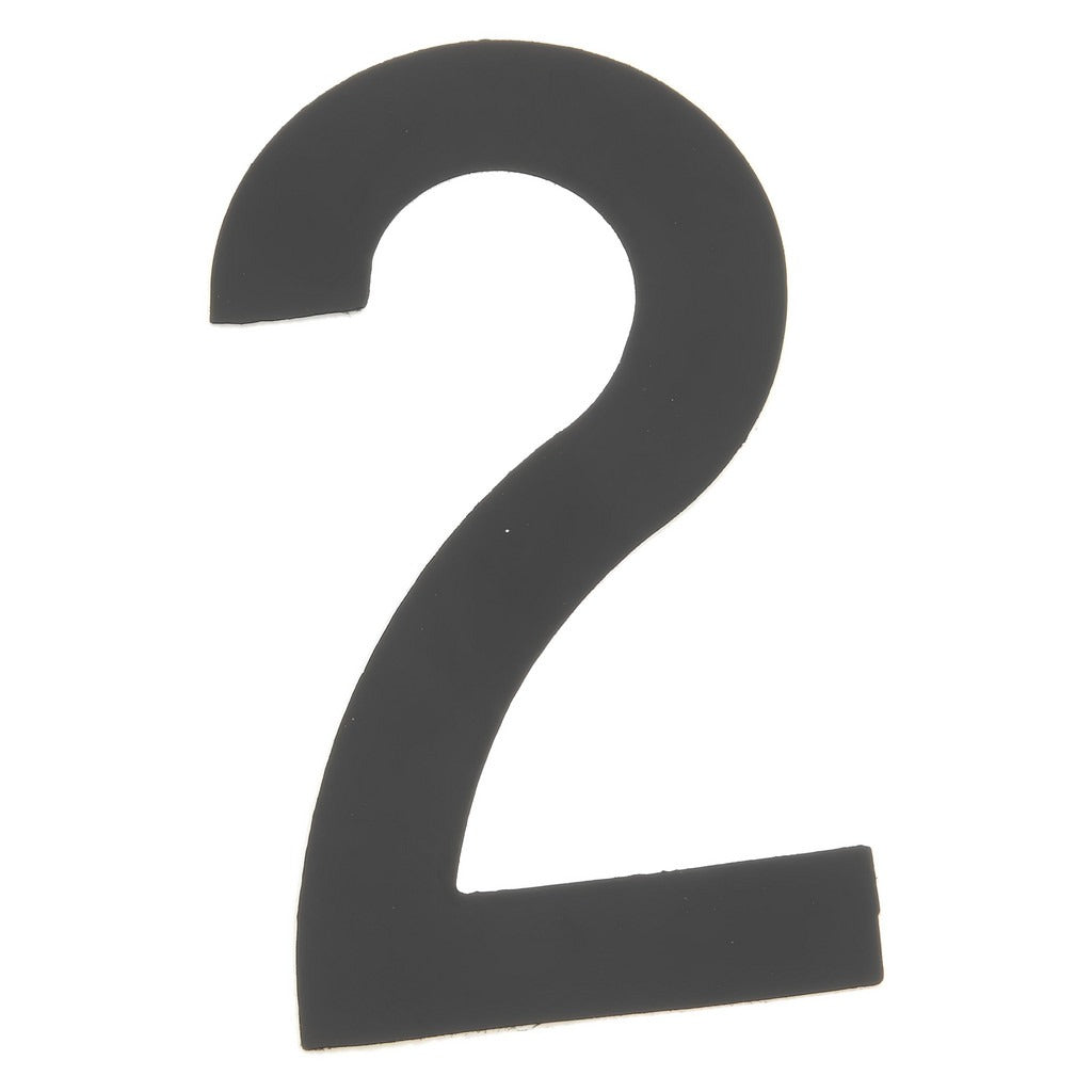 STRANCO Stranco DBV-2-2-10 Vinyl Number Label 2 in Black Blue 10pk