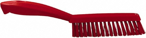VIKAN Vikan 41954 Scrub Brush Stiff Polyester Bristles Red