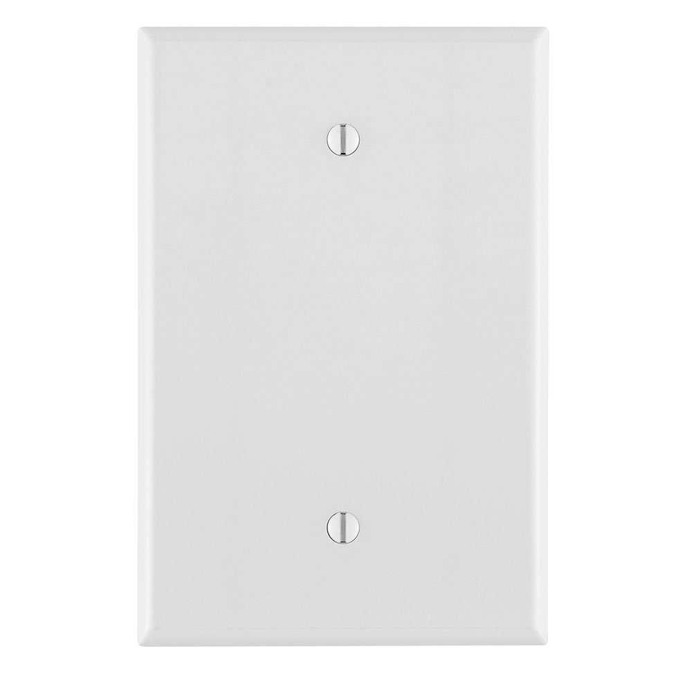 Leviton 88114 1-Gang Blank Wall Plate Oversized