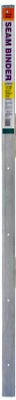 FROST KING Thermwell H433FS/3 Satin Silver Seam Binder 1.25x36 in