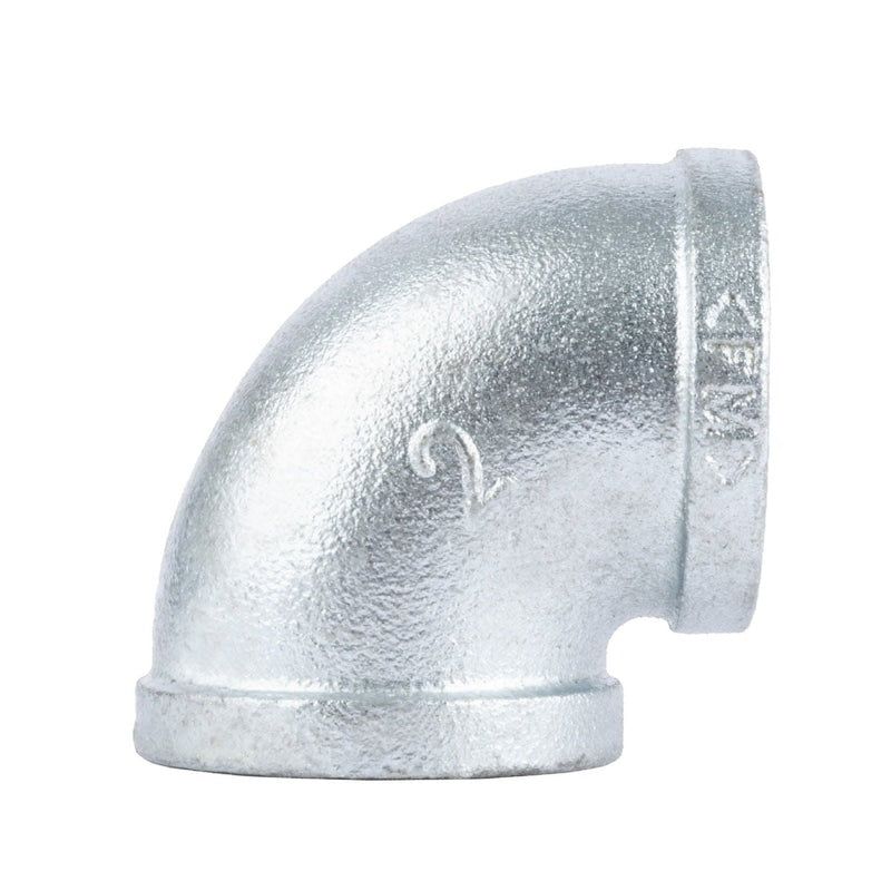 CODA RESOURCES Coda Resources 506389 Galvanized Iron 90 Degree Elbow 2 in